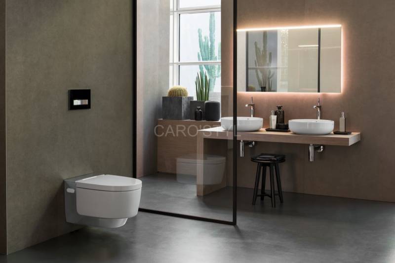 Le WC lavant Geberit  Aquaclean chez Caro'styl pour assurer propreté et bien-être