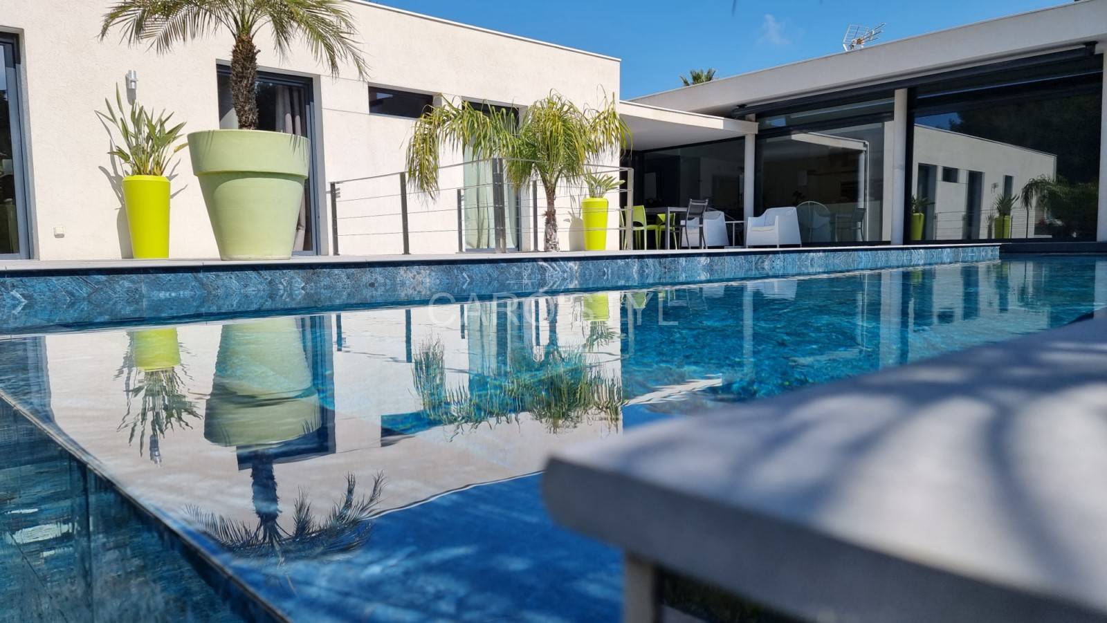 carrelage abysses PAMESA bleu cristal sanary