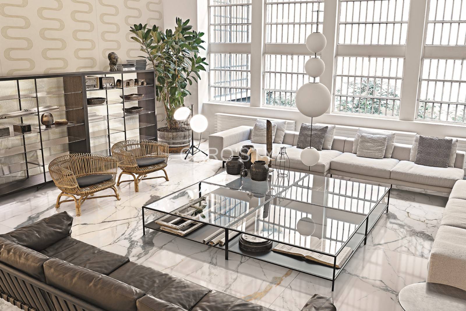 Florim Les Origines carrelage effet marbre à la Seyne-sur-Mer