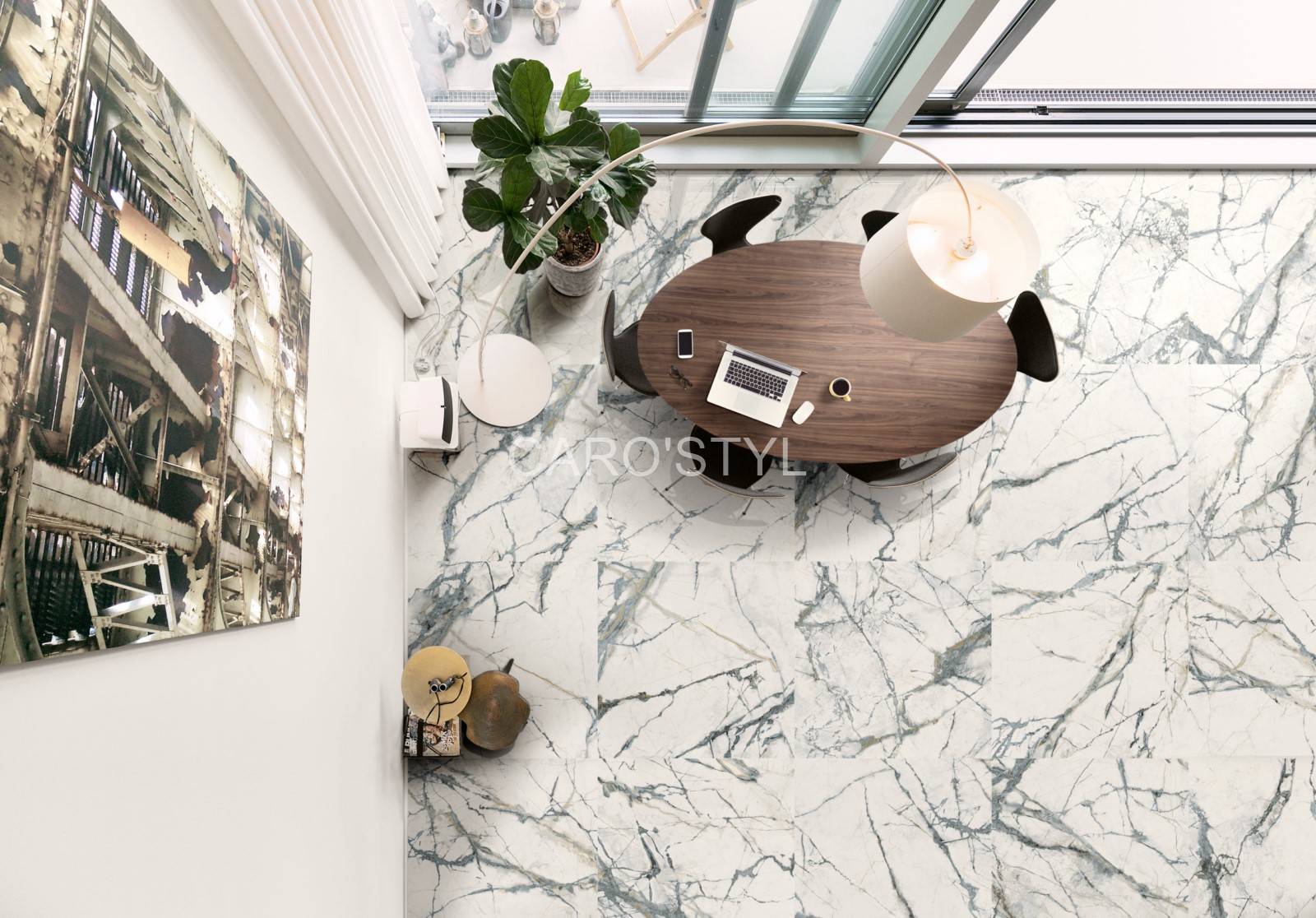 Carrelage Imola The Room Inv White effet marbré pour vos sols et murs à Hyères