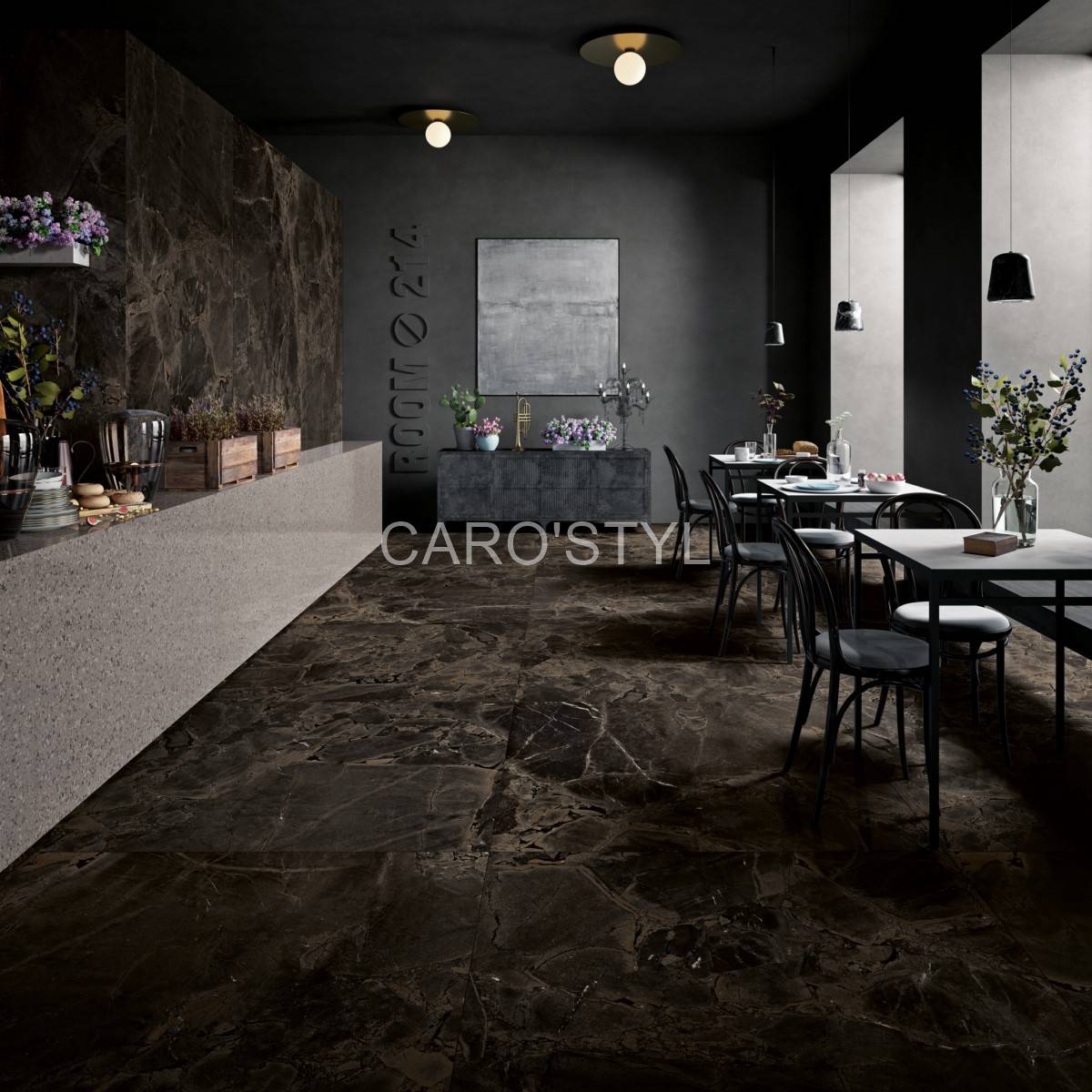 Carrelage Imola The Room Infinity Brazil imitation marbre