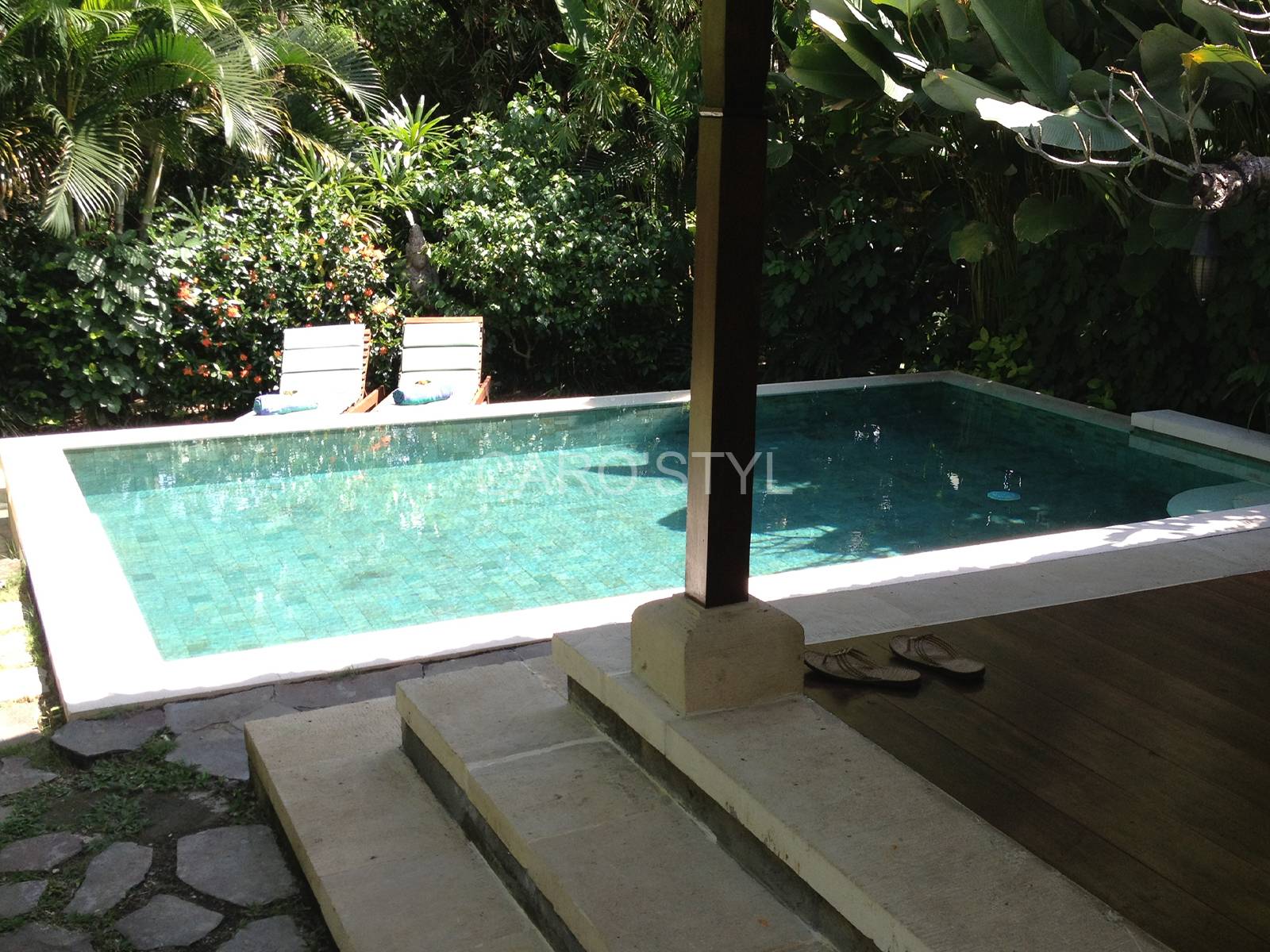 Achat de carrelage Balinais piscine CaroStyl près de Montpellier