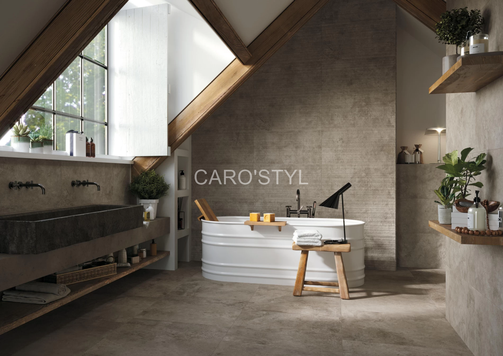 Carrelage Atlas Concorde Aix, un effet pierre ancien pour votre intérieur à Bandol