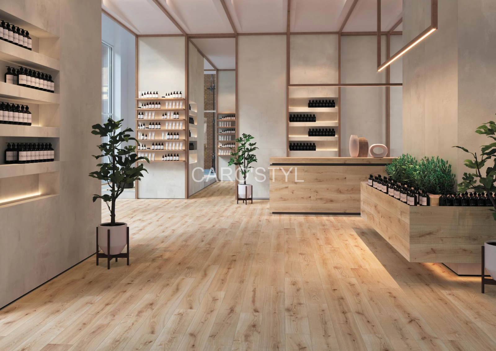 Carrelage Atlas Concorde Exence effet bois pour une ambiance chaleureuse à Toulon