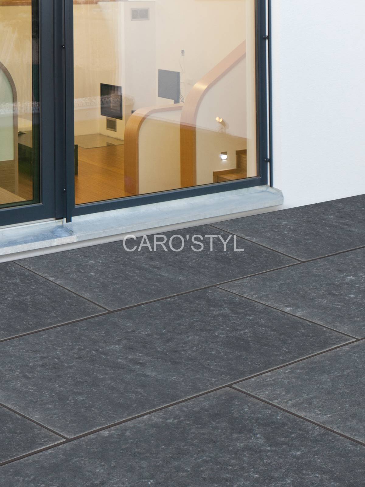 Black Basalt distrimat Carostyl Toulon