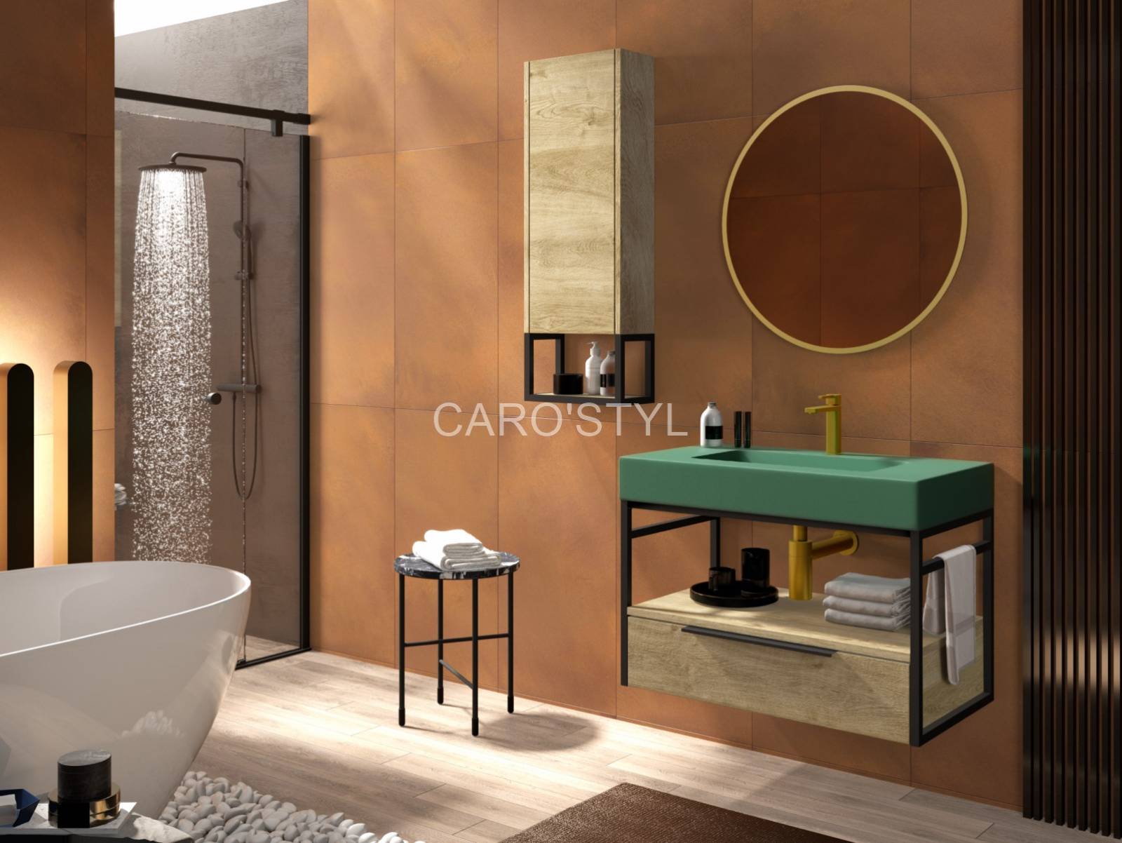 Meubles de salles de bain Coycama pour un design épuré à Hyères