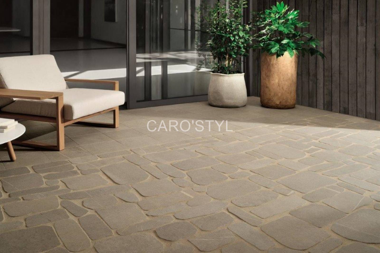 Carrelage pour un sol extérieur format palladania