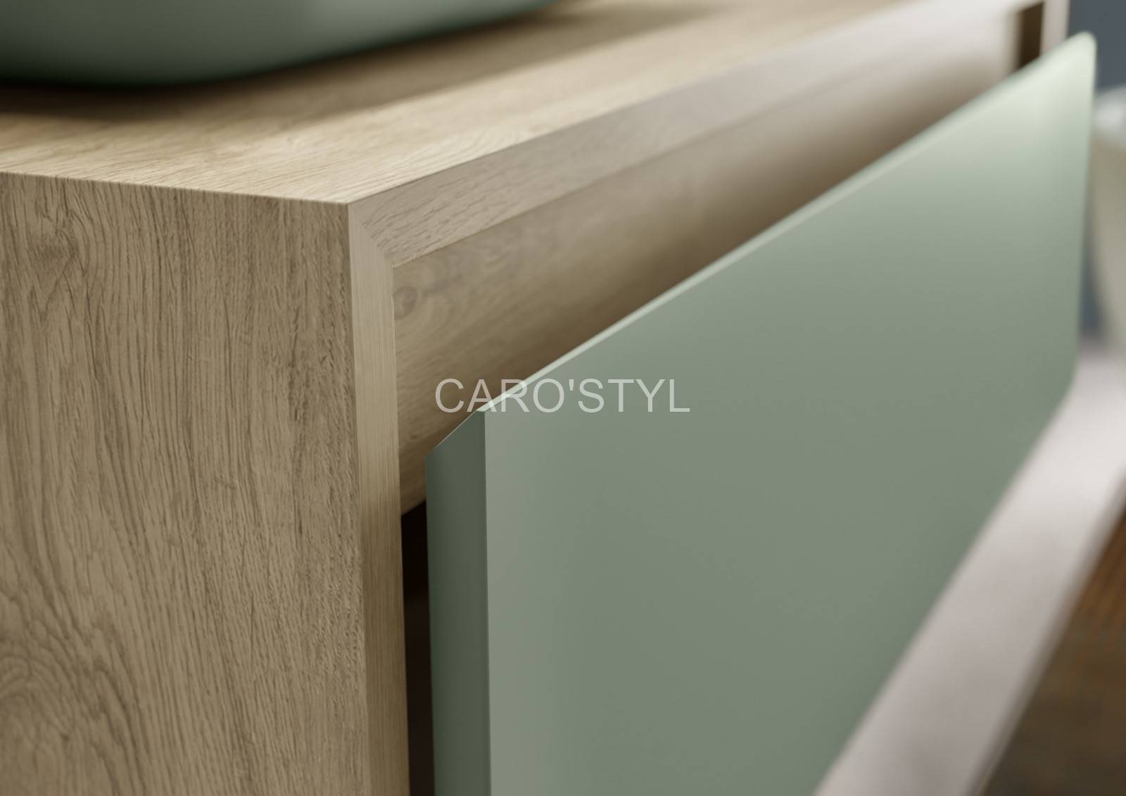 Mobilier contemporain pour salle de bain dans le Var