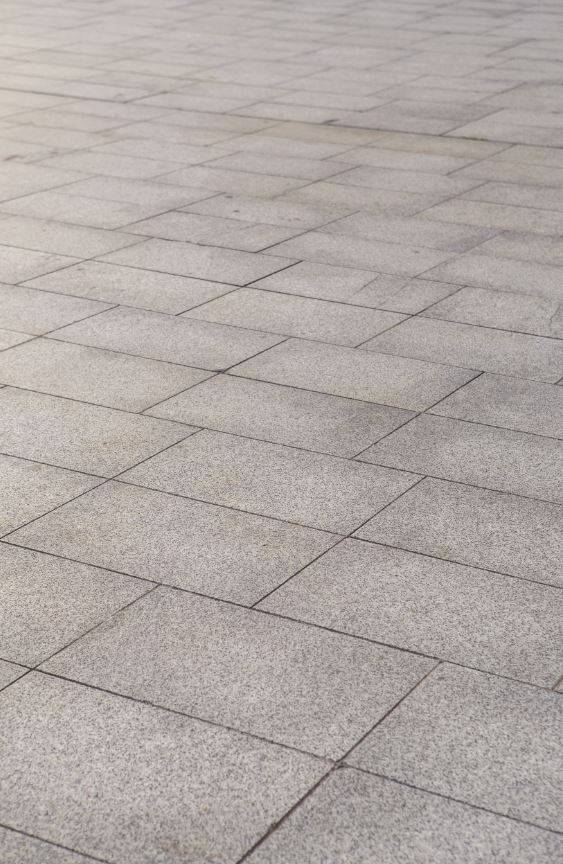 Sol extérieur en granit beige gamme London à Lyon dans le 2ème