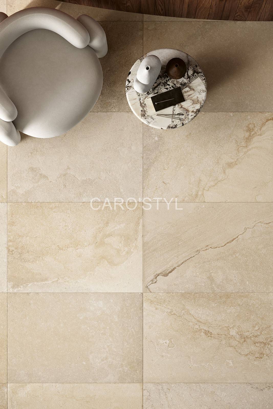 Carrelage Coem Tuffeau Dorato, l’imitation de la pierre à la Seyne-sur-Mer