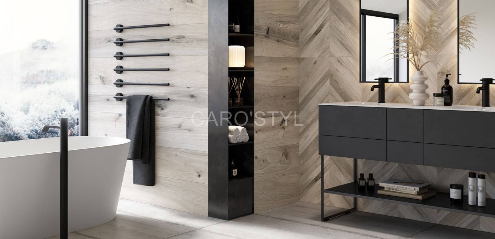 Carrelage imitation parquet réalisé à serre chevalier 04