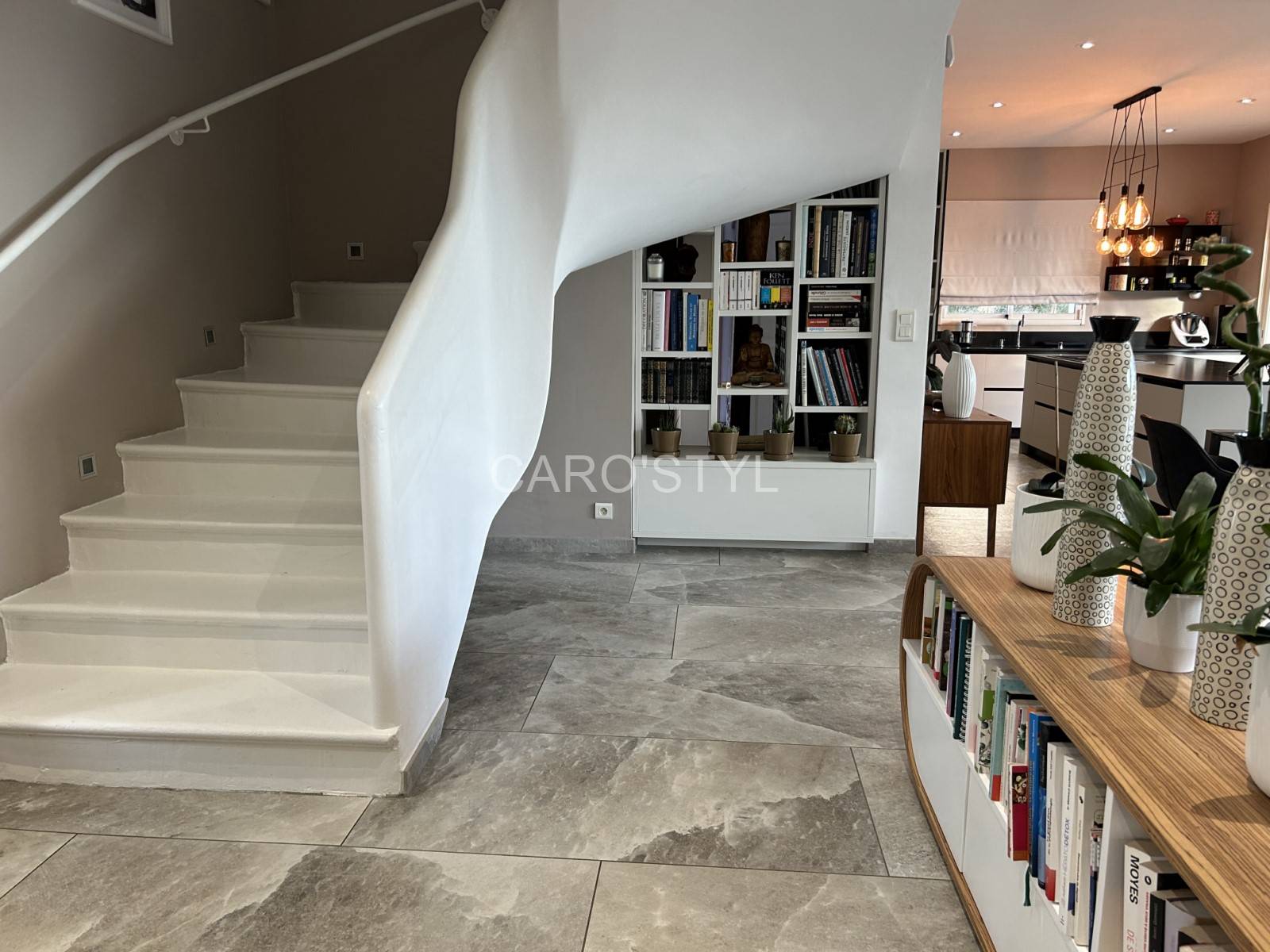 Carrelage  FLORIM ROCK SALT SMOKE gris fumé 9 mm, finition brillante, disponible à Marseille