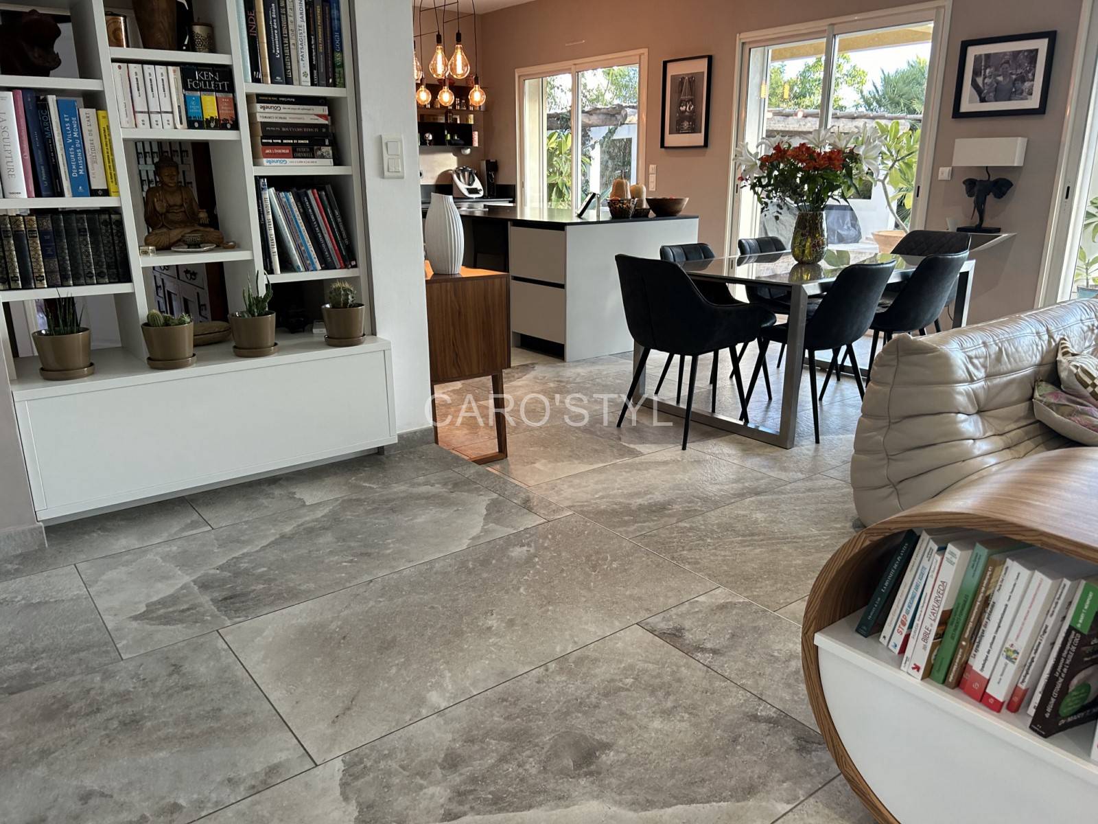 Carrelage  FLORIM ROCK SALT SMOKE rouge effet pierre de sel 9 mm, pour sols intérieurs, à Gap