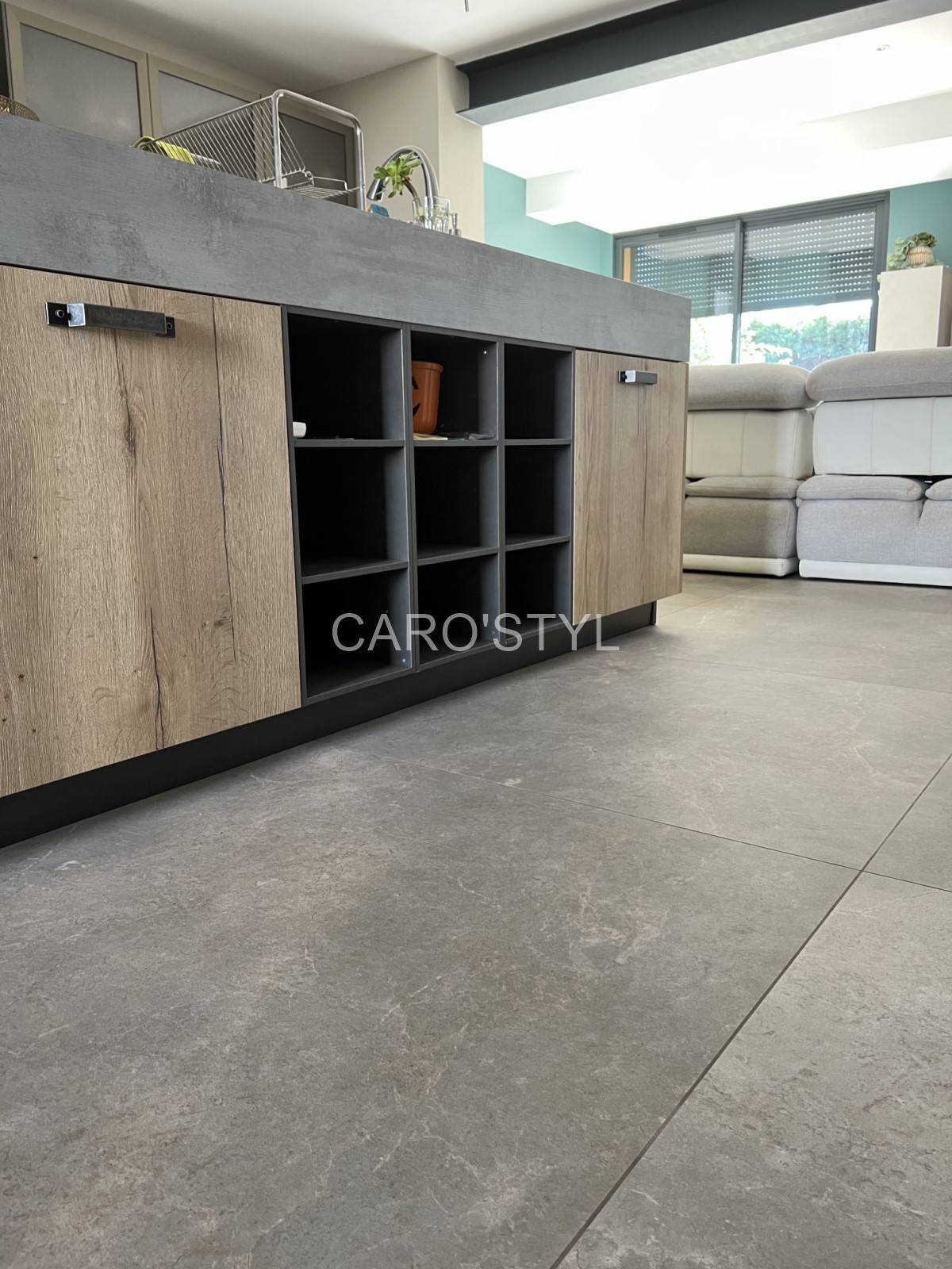 Carrelage effet marbre pour intérieur et extérieur à Hyères