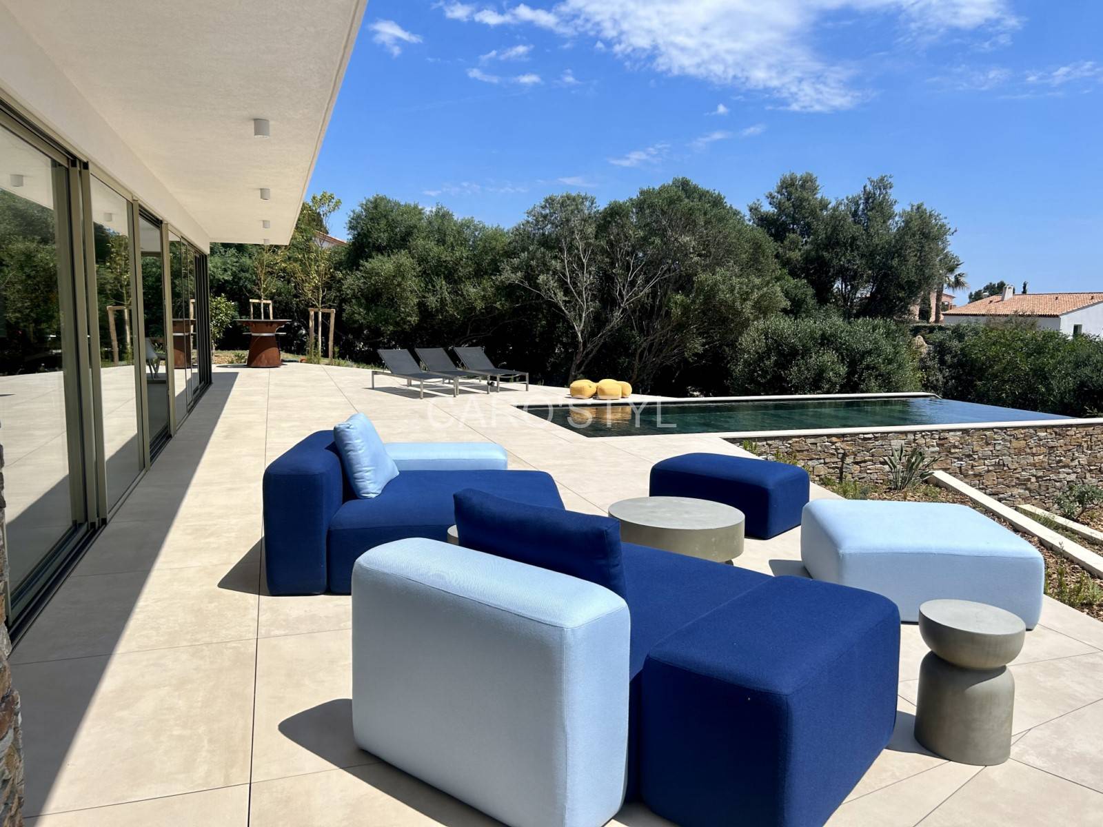 Carrelage Boost Pro Cream d'Atlas Concorde pour extérieur dans le Var