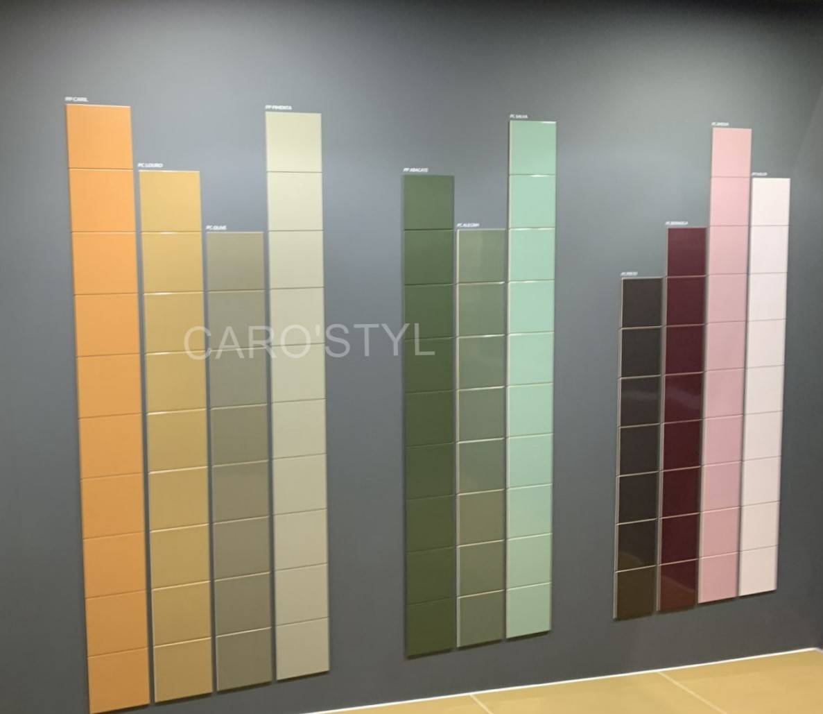 Carrelage architecte multicolors carostyl la seyne sur mer et à Lyon