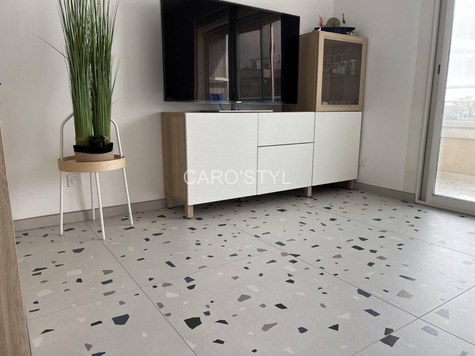 Carreaux imitation Terrazzo dans le 83 pour sol intérieur
