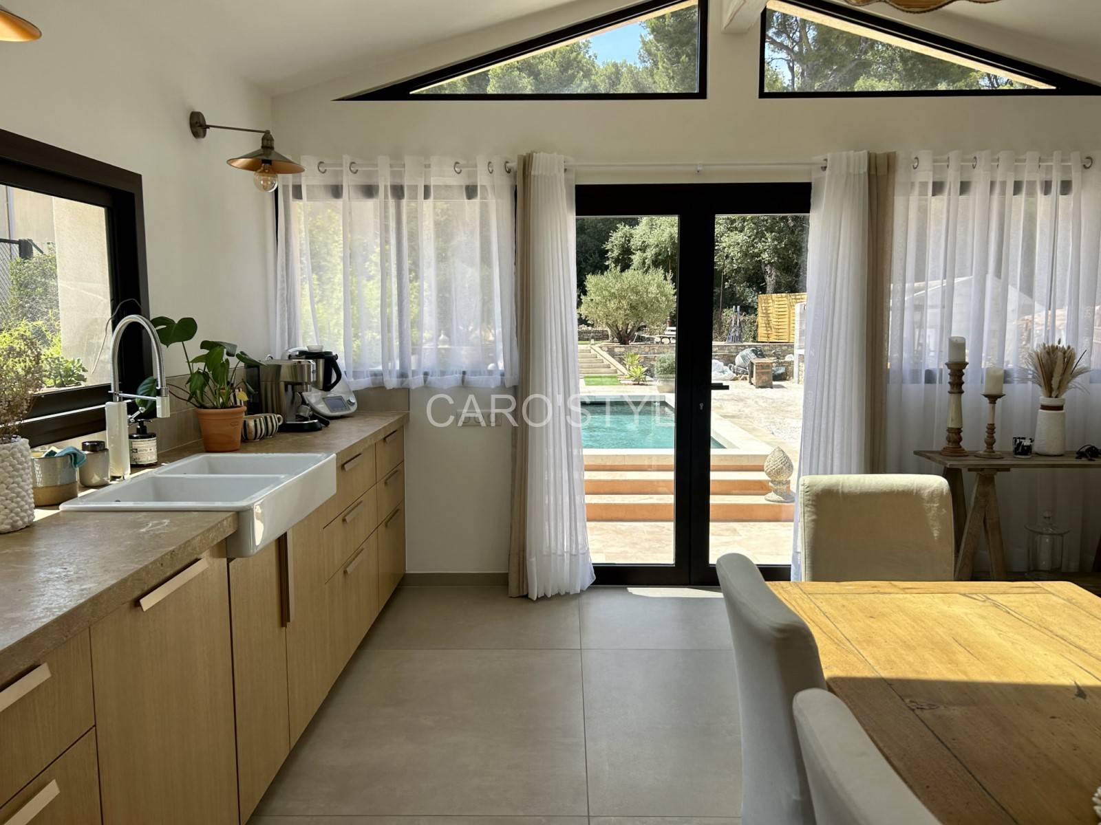 Carrelage ambiance bohème dans le VAR 