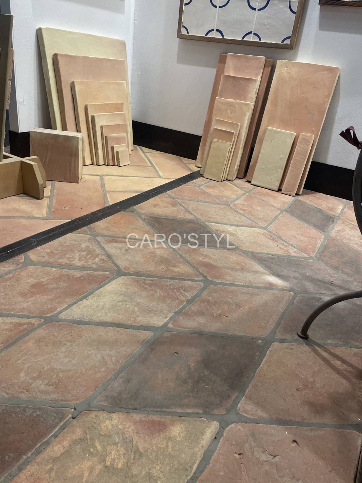 Terre cuite non émaillée pour sol intérieur et extérieur dans le Var