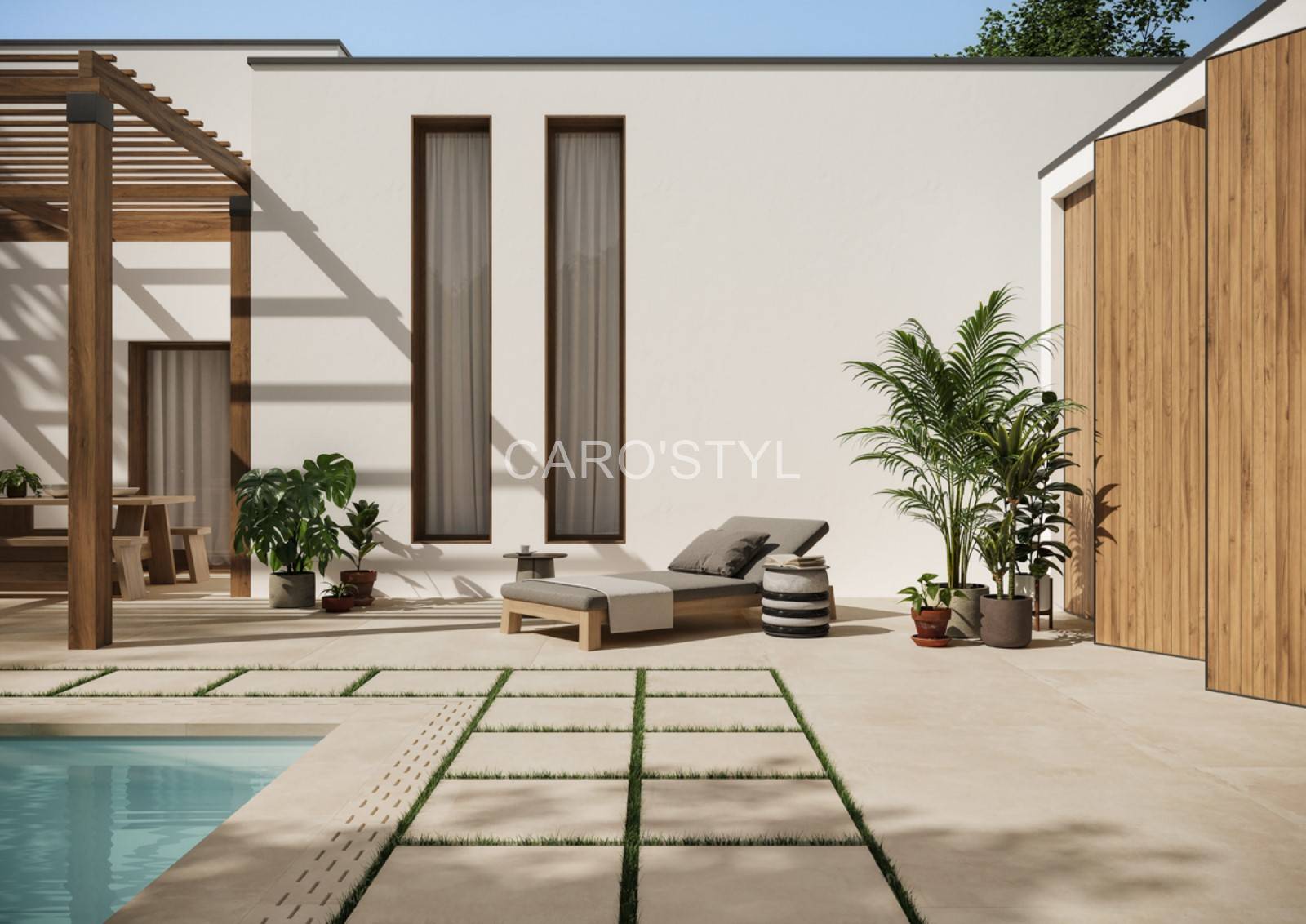 Carrelage Imola Azuma Up imitation ciment à la Seyne-sur-Mer