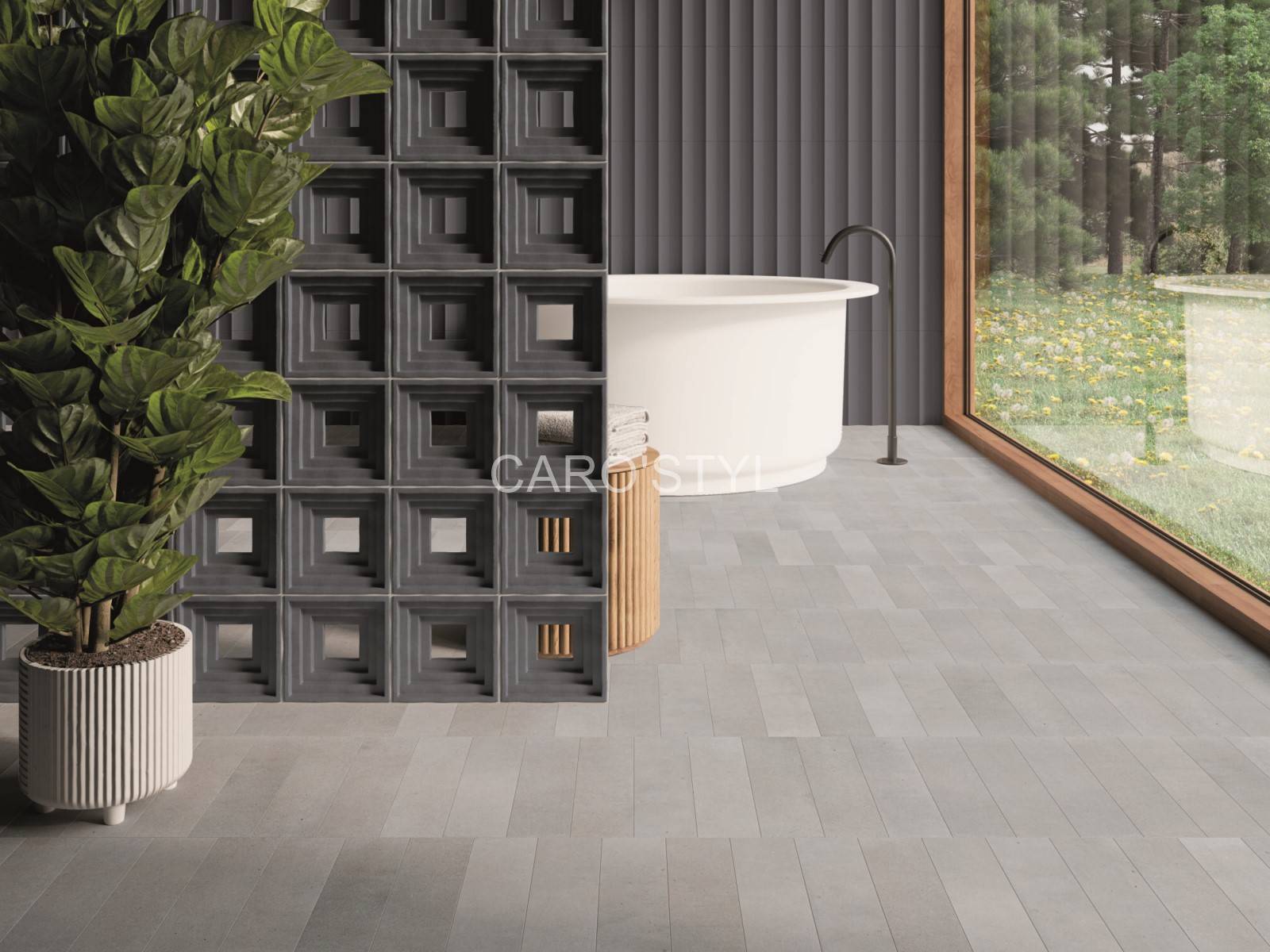 Harmony Piqué by Estudi{H}ac claustras en céramique moderne dans le Var 83