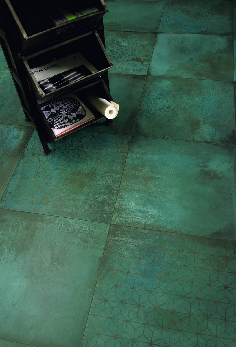 Revendeur carrelage Caesar Alchemy, type tôle émeraude dans le Var