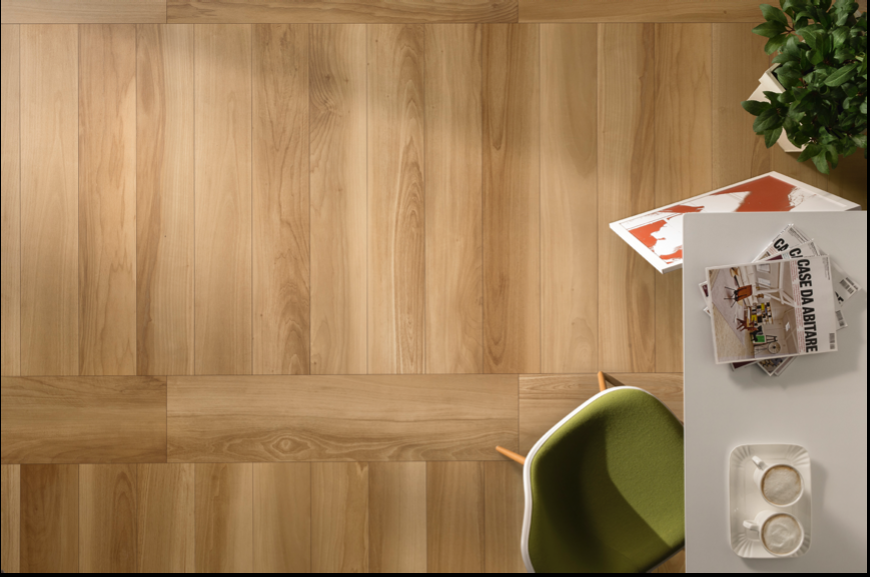 Grès cérame imitation bois, vers Six-Fours 83140 Var