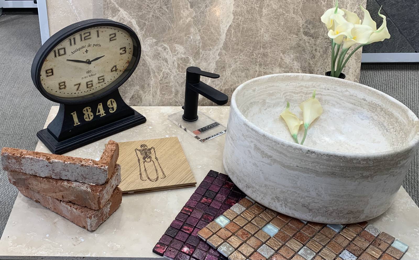 vasque en marbre design