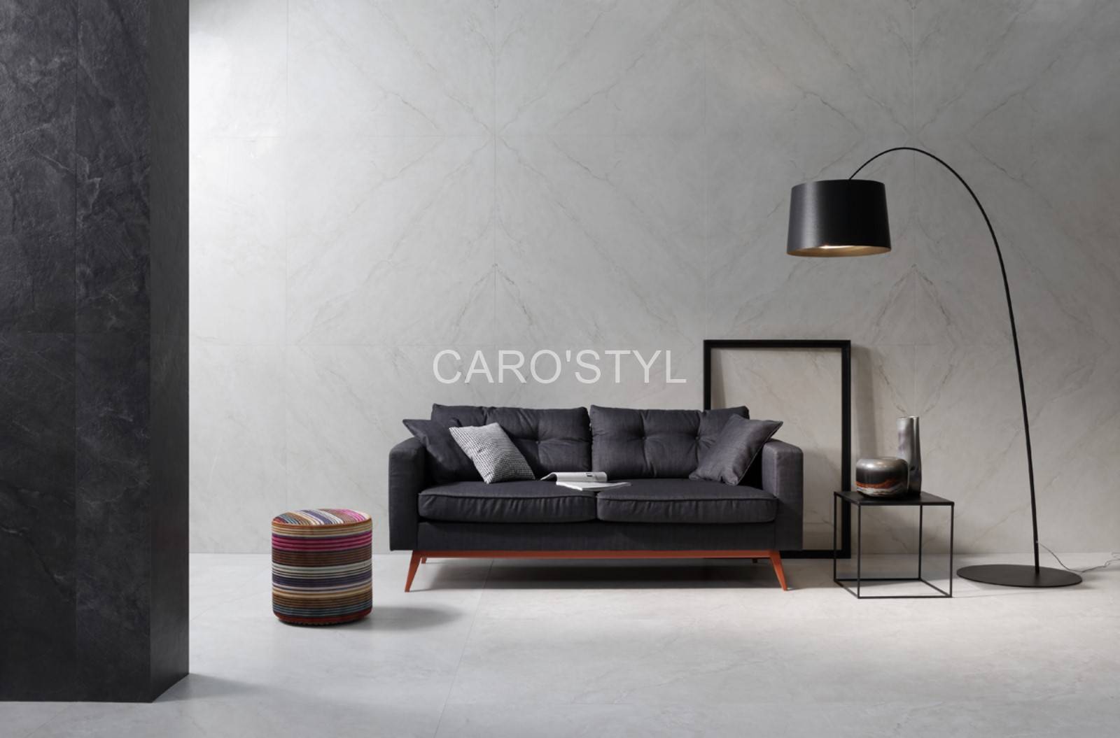 Carrelage Imola Muse White effet marbre pour salles de bains à Hyères