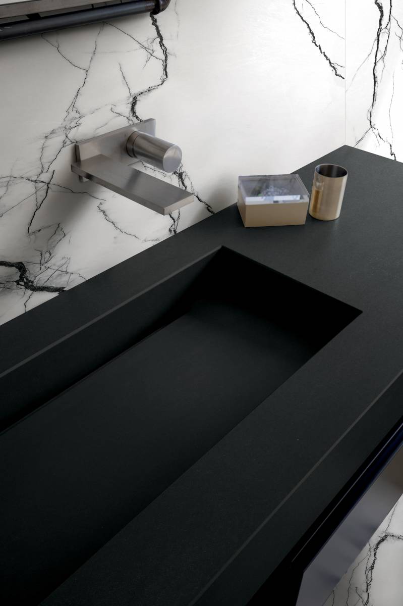 B&W Marble, type marbre, à Montpellier dans l’Hérault (34)