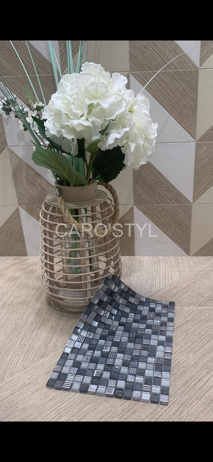 Frises en mosaïque de verre, métal pour salles de bains ou crédences de cuisines!