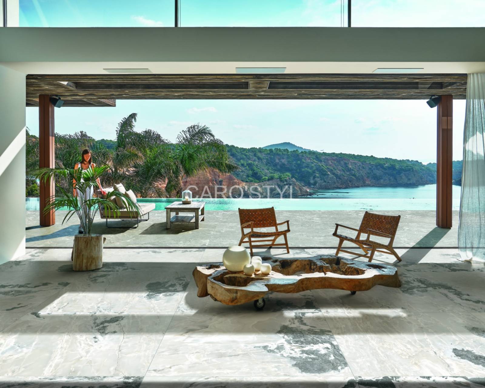 Découvrir un carrelage aux airs contemporains, vers Hyères 83400 Var