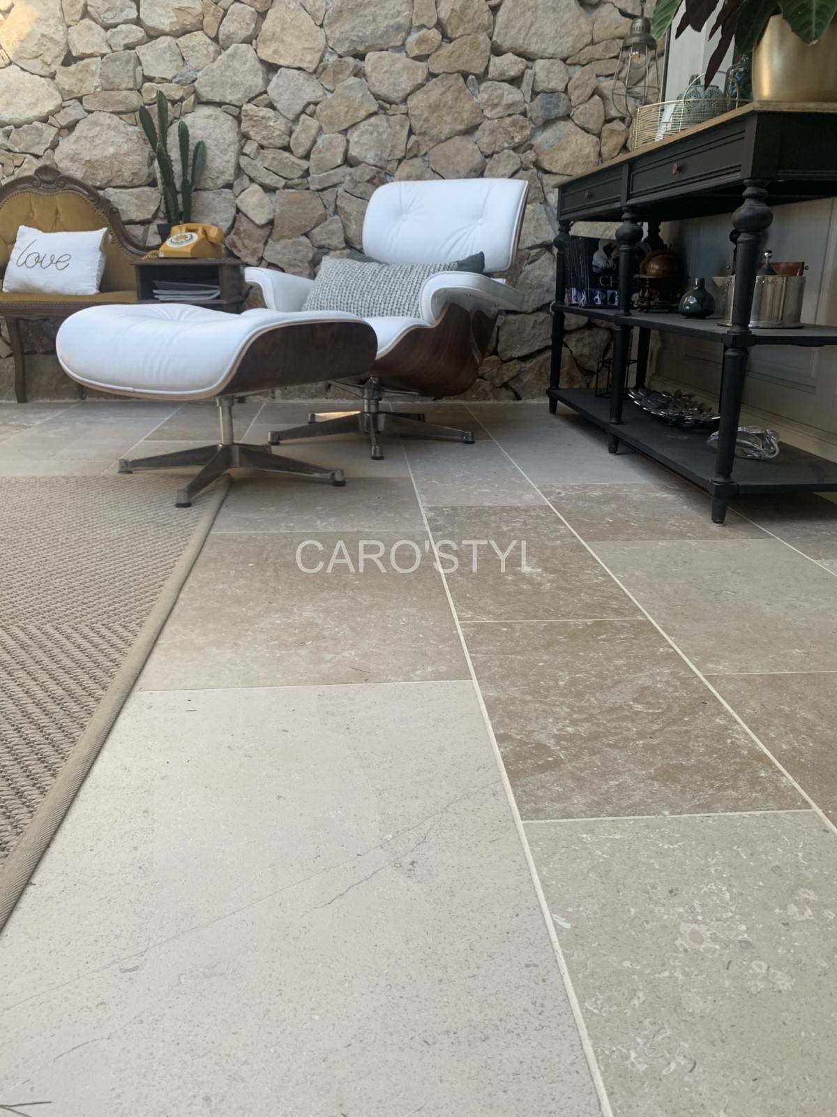 Comment poser de la pierre de Bourgogne Chablis, près de La Londe 83 Var