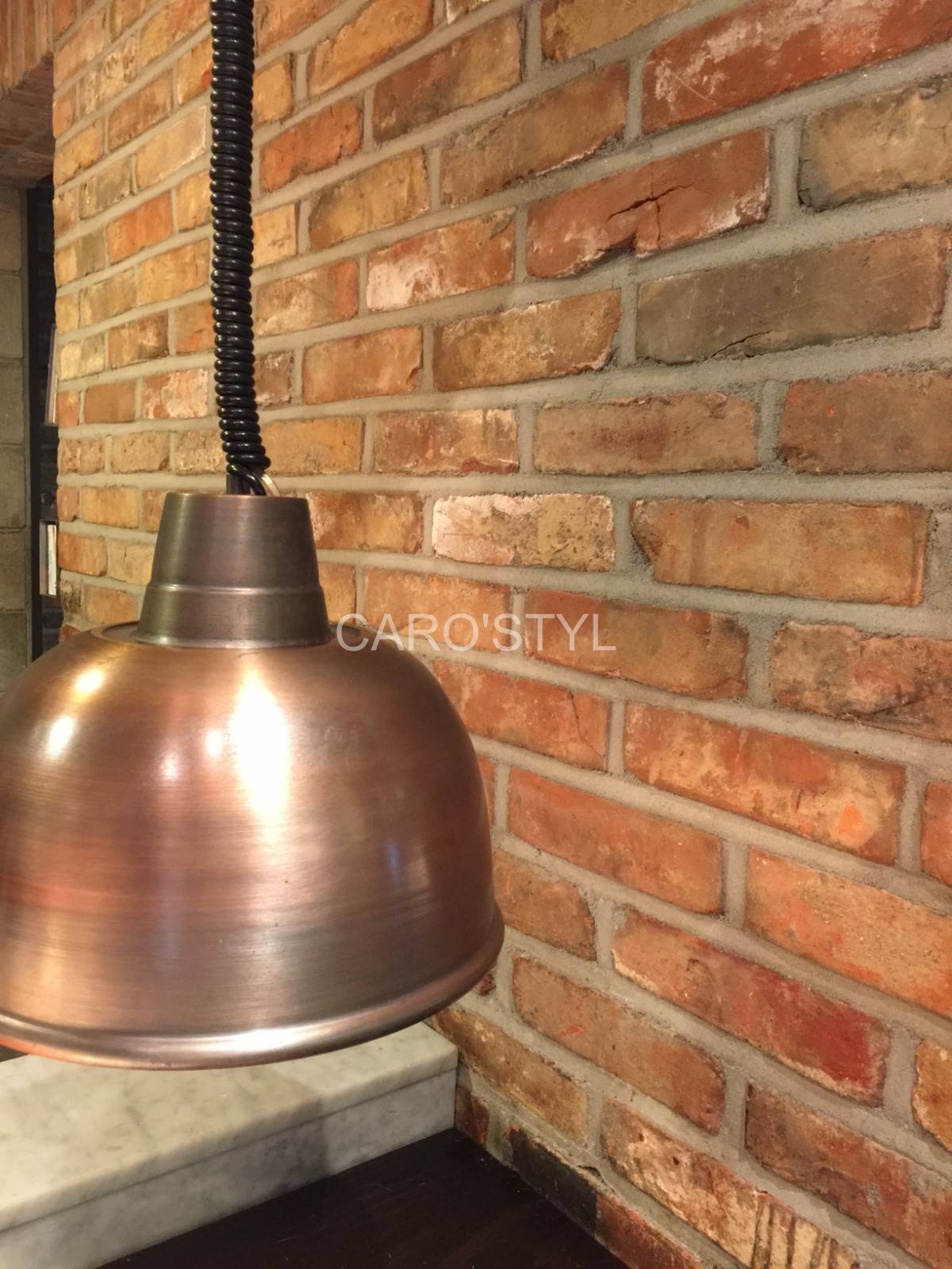 Habiller un mur de cuisine en brique rouge, près de Marseille 13 Bouches du Rhône