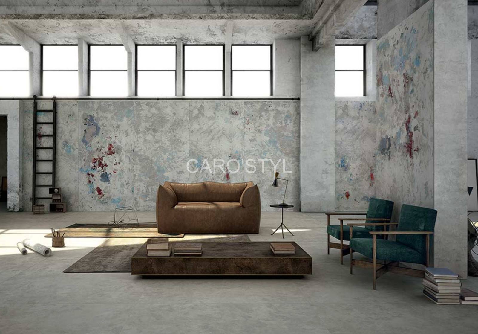 Un carrelage effet art contemporain, près de la Seyne 83500 Var