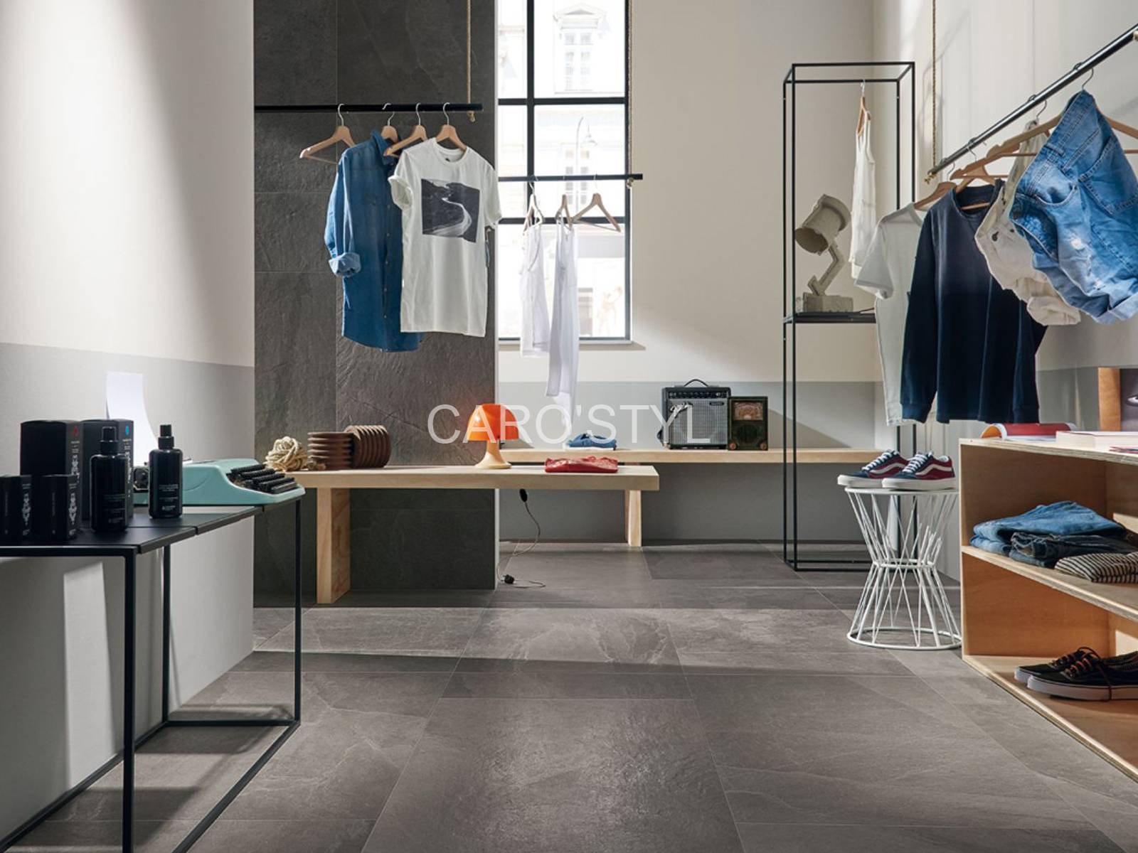 carostyl carrelage X Rock Imola interieur Ramatuelle