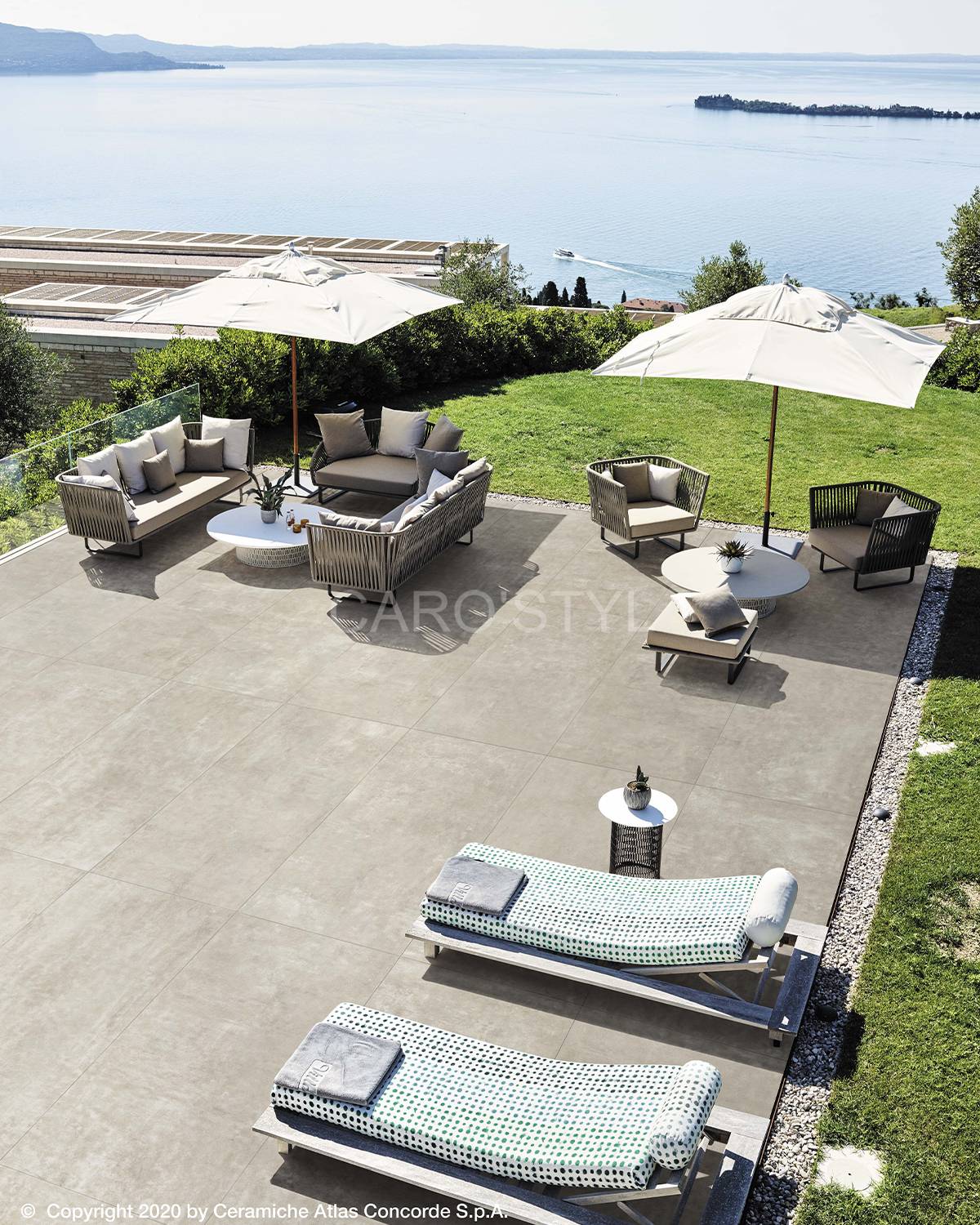 Vente Carrelage imitation ciment  grand format Var