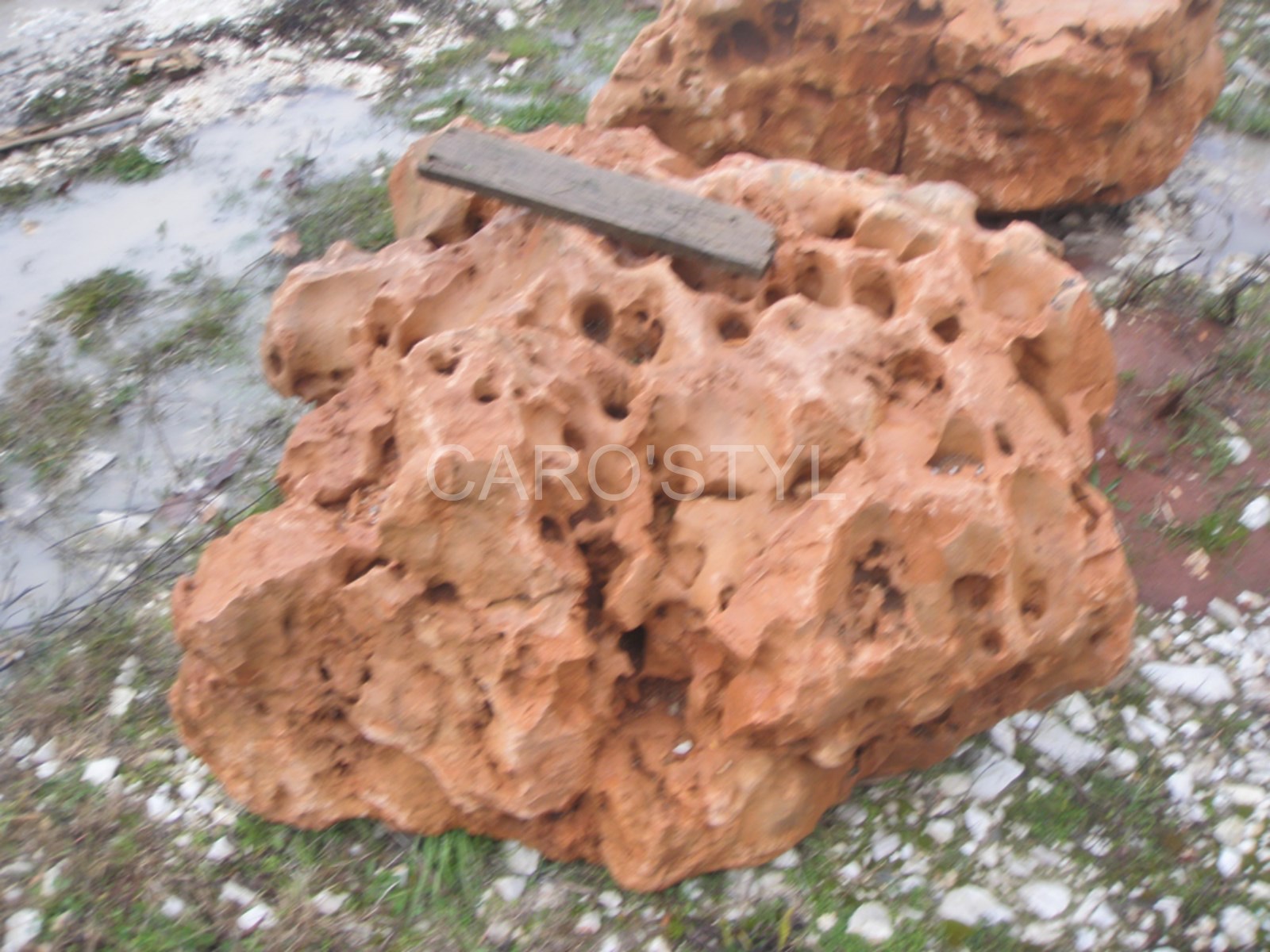 rocher d'ornement de jardin près de apt 84 vaucluse