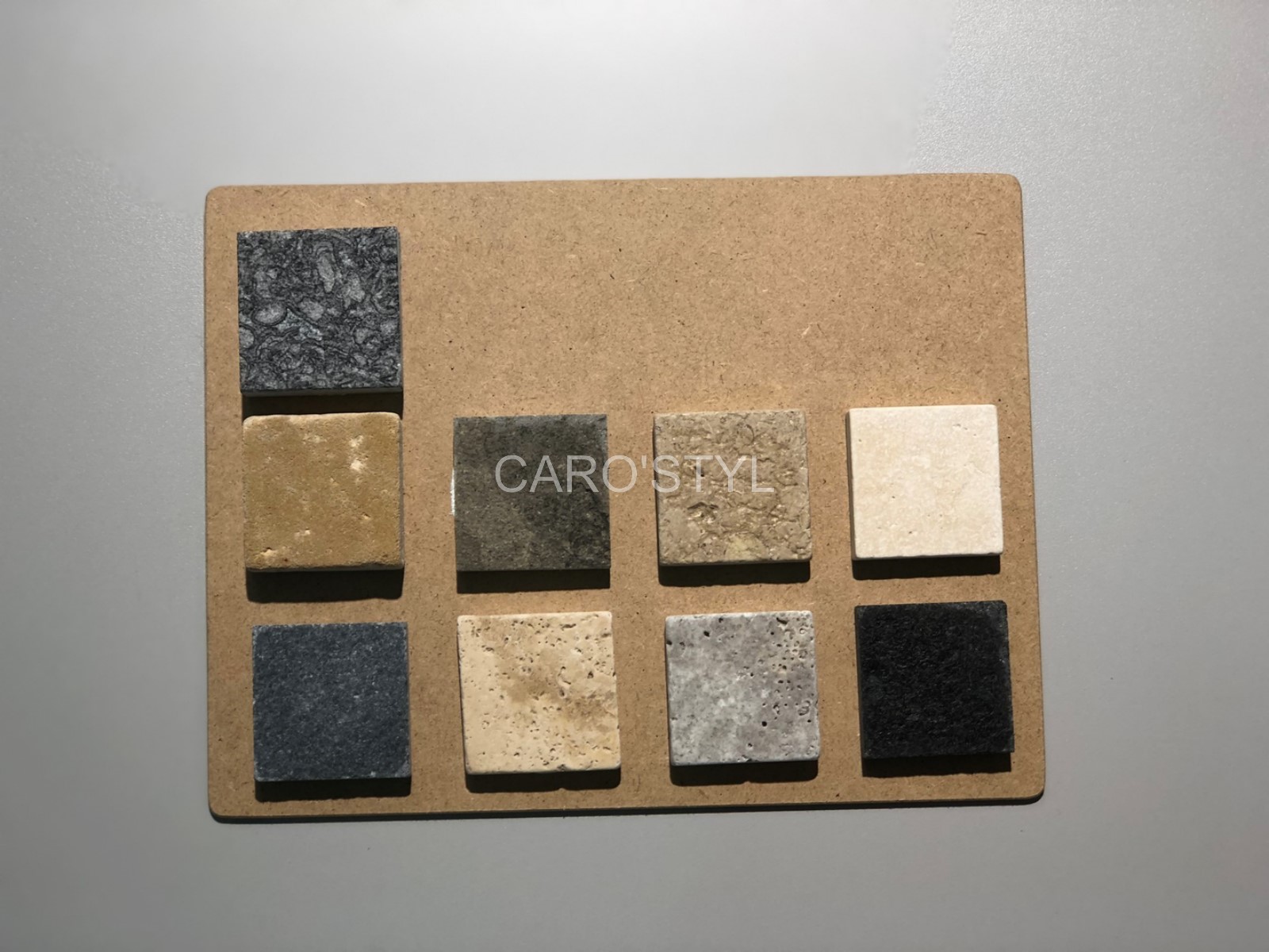 échantillonnage de toutes nos margelles de piscine, près de hyères 83400 var