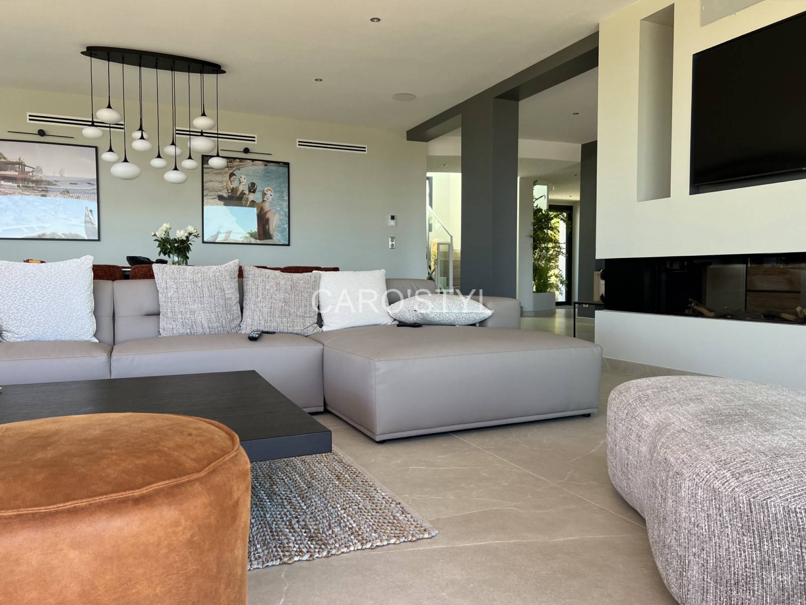 Carreaux format XL pour sol marbré et cosy dans le 83