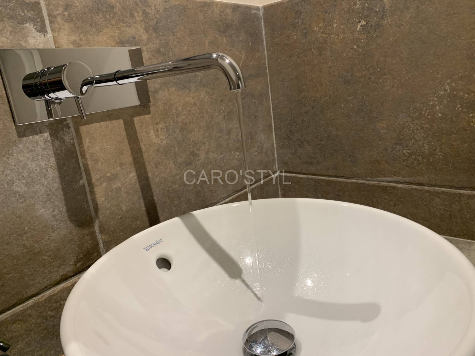 Carrelage de salle de bain Vignoni pour une chambre d'hôte dans le Var