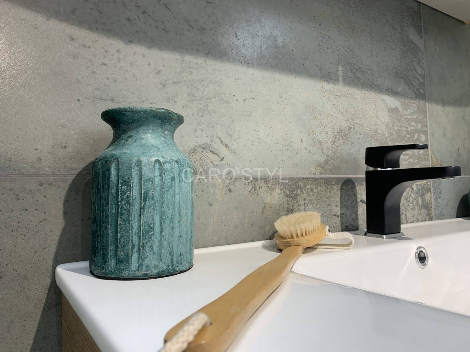 Carrelage au style industriel, vintage pour salle de bain Nice