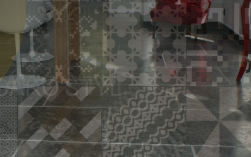 Carrelage effet bois design