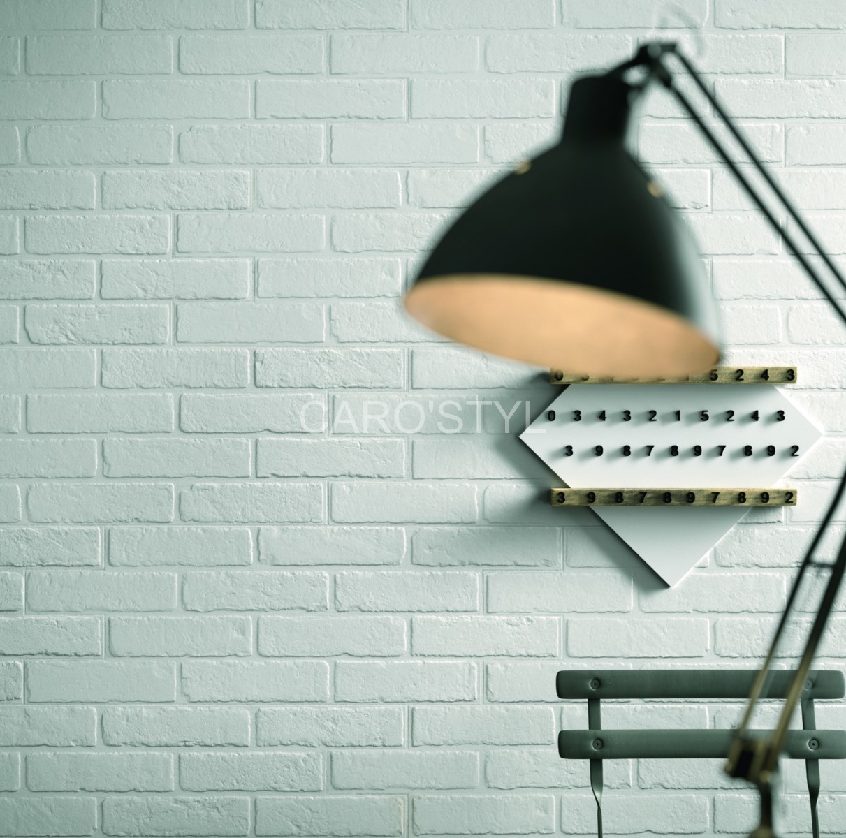 decor materica de chez cotto d'este effet brique en grès cérame près de nans les pins 83 var