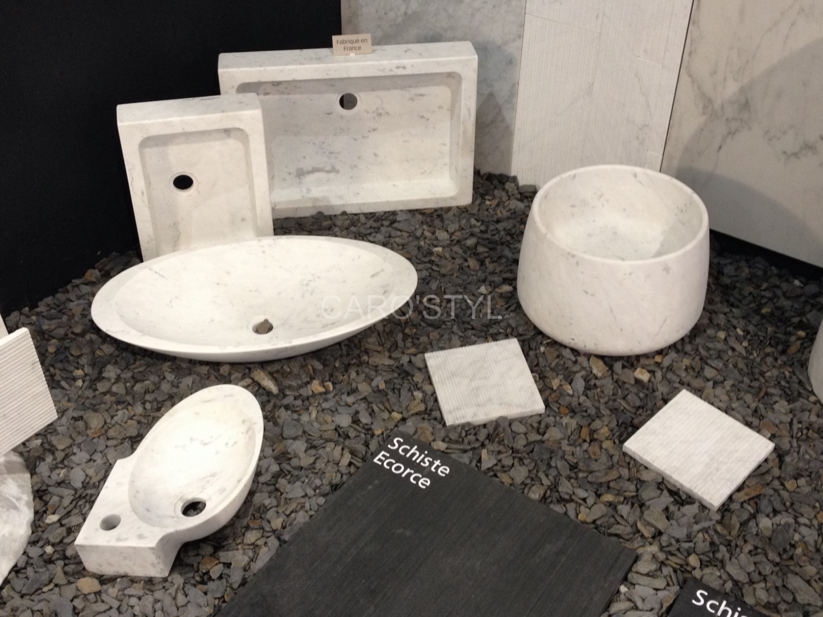 Vasques en pierres naturelles sur mesure, à Toulon 83 Var