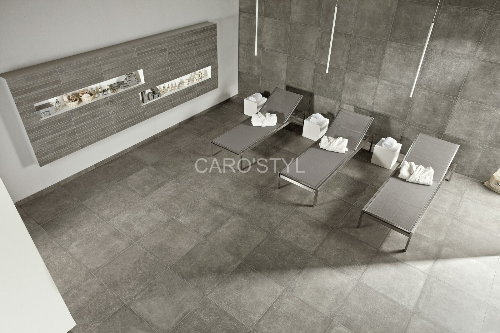 carrelage hard rock béton de tagina en grès cérame pleine masse près de hyères 83400 var