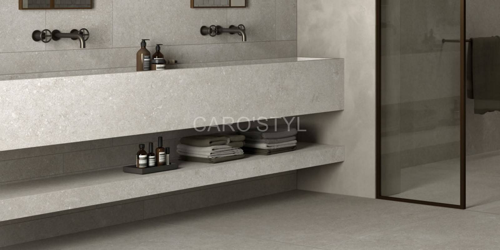 Vasque pierre d'église kronos ceramiche carostyl