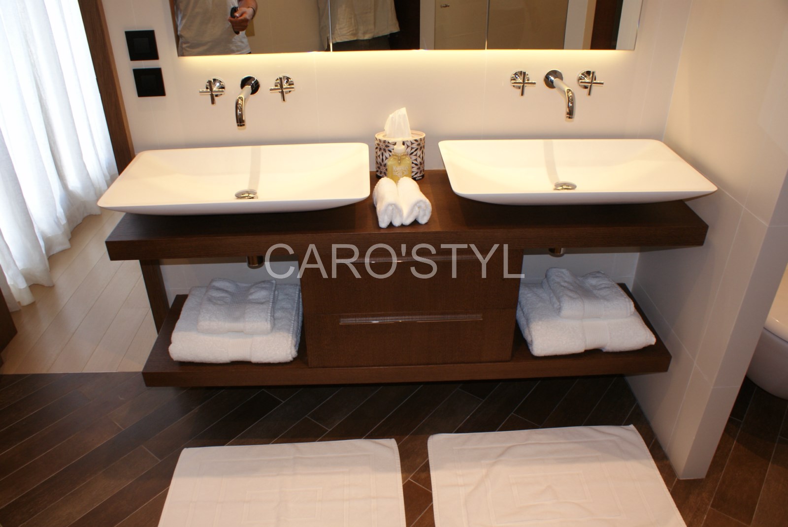 Meuble salle de bain double vasque