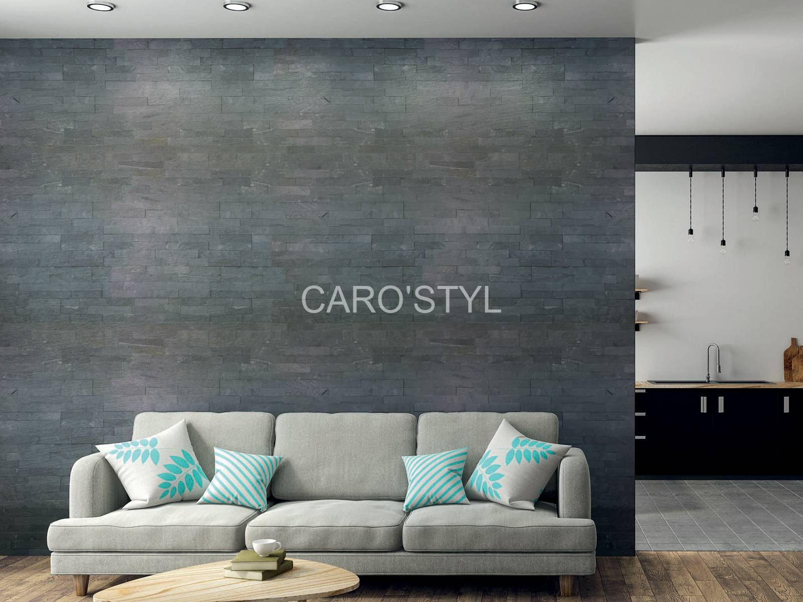 Parement fin en pierre naturelle 