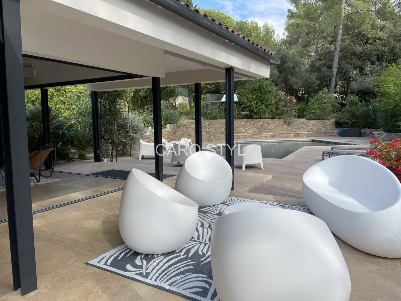 Pierre d'Egype beige Luxor en finition adoucie pour intérieur à Bordeaux